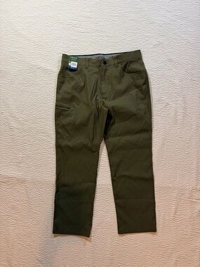 Orvis Pants Mens 36x29 Tech Pant Green Casual Stretch Hiking Cargo Outdoor BNWT